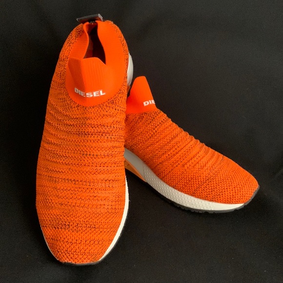 DIESEL S-KB Athletic Sock Sneakers - Picture 1 of 8